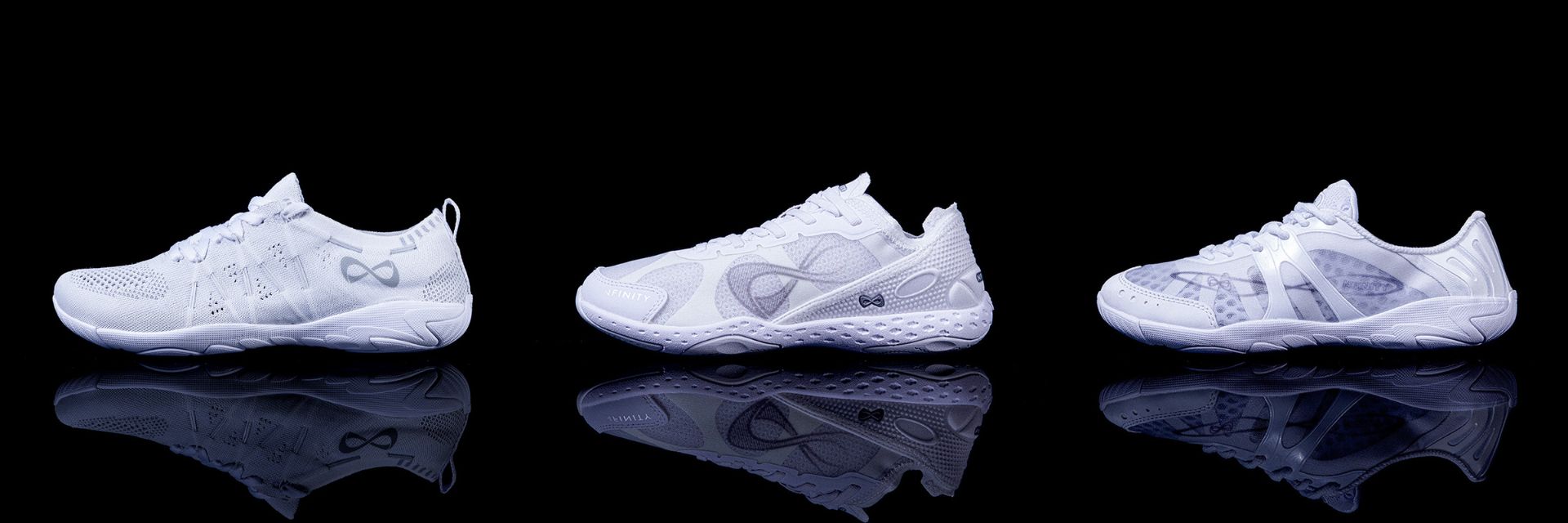 Shop Cheer Shoes White Black Cheerleading Shoes – Nfinity™ Cheer