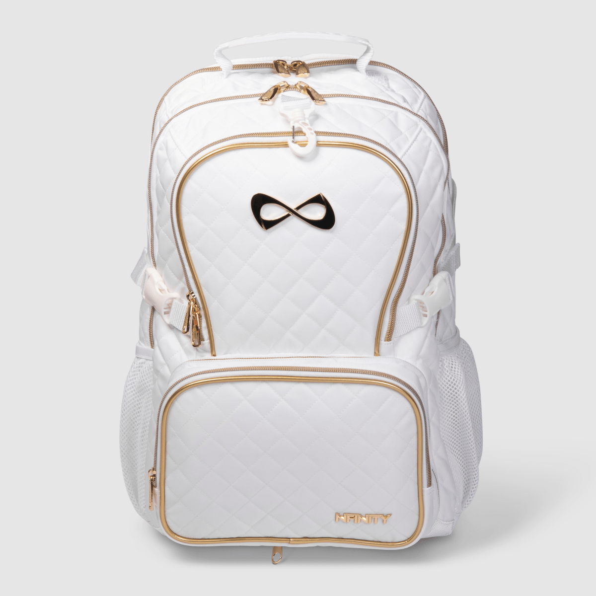 Gold Infinity Sparkle Backpack Varsity Spirit Varsity Rucksack