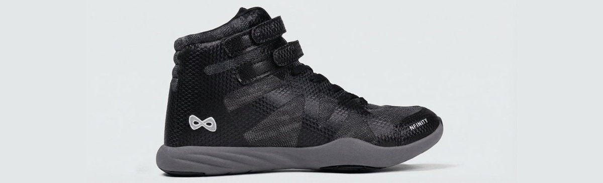 Best Black Mid‑Top Cheer Shoe for Performance and Style - Nfinity™ Cheer