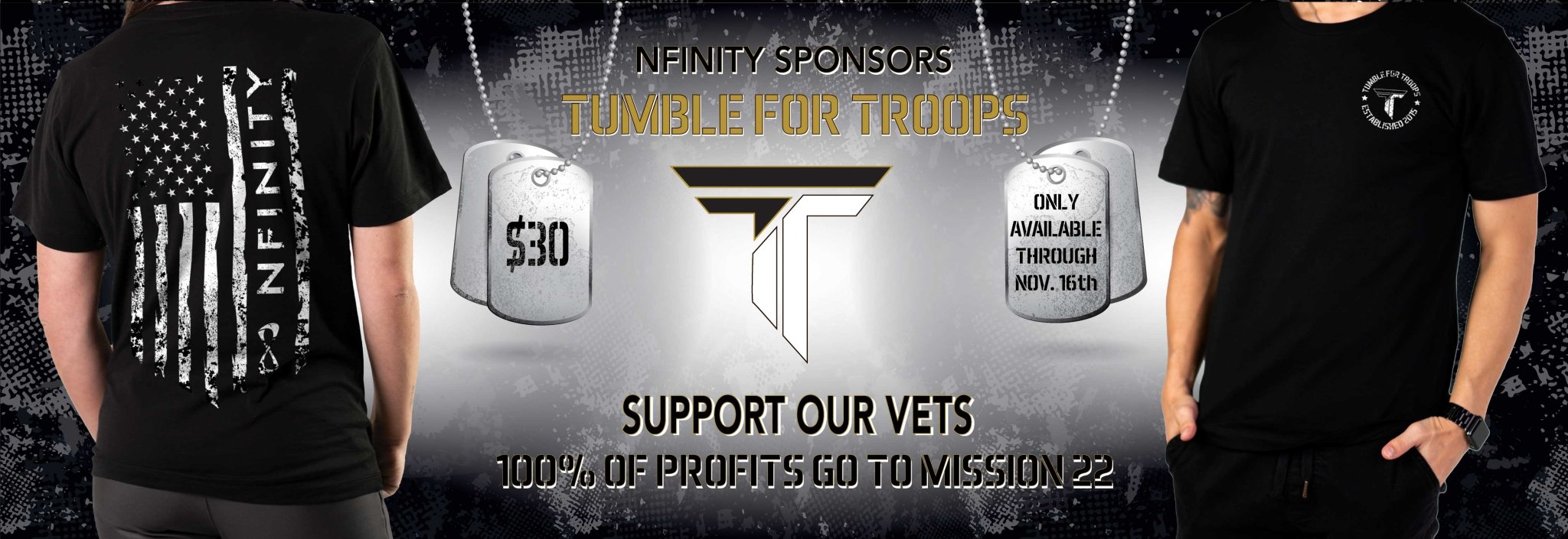 Tumble For Troops - Nfinity