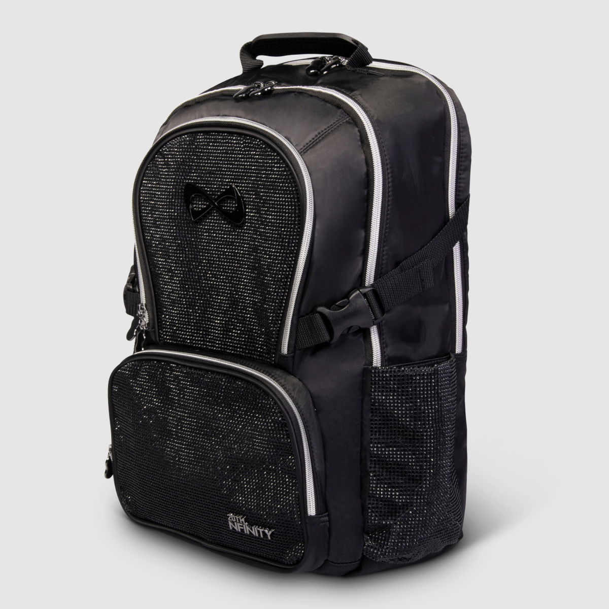 fearless mini silver backpack Nfinity 20th Anniversary Backpack – Compact Carry-On with Laptop Sleeve – Nfinity™ Cheer