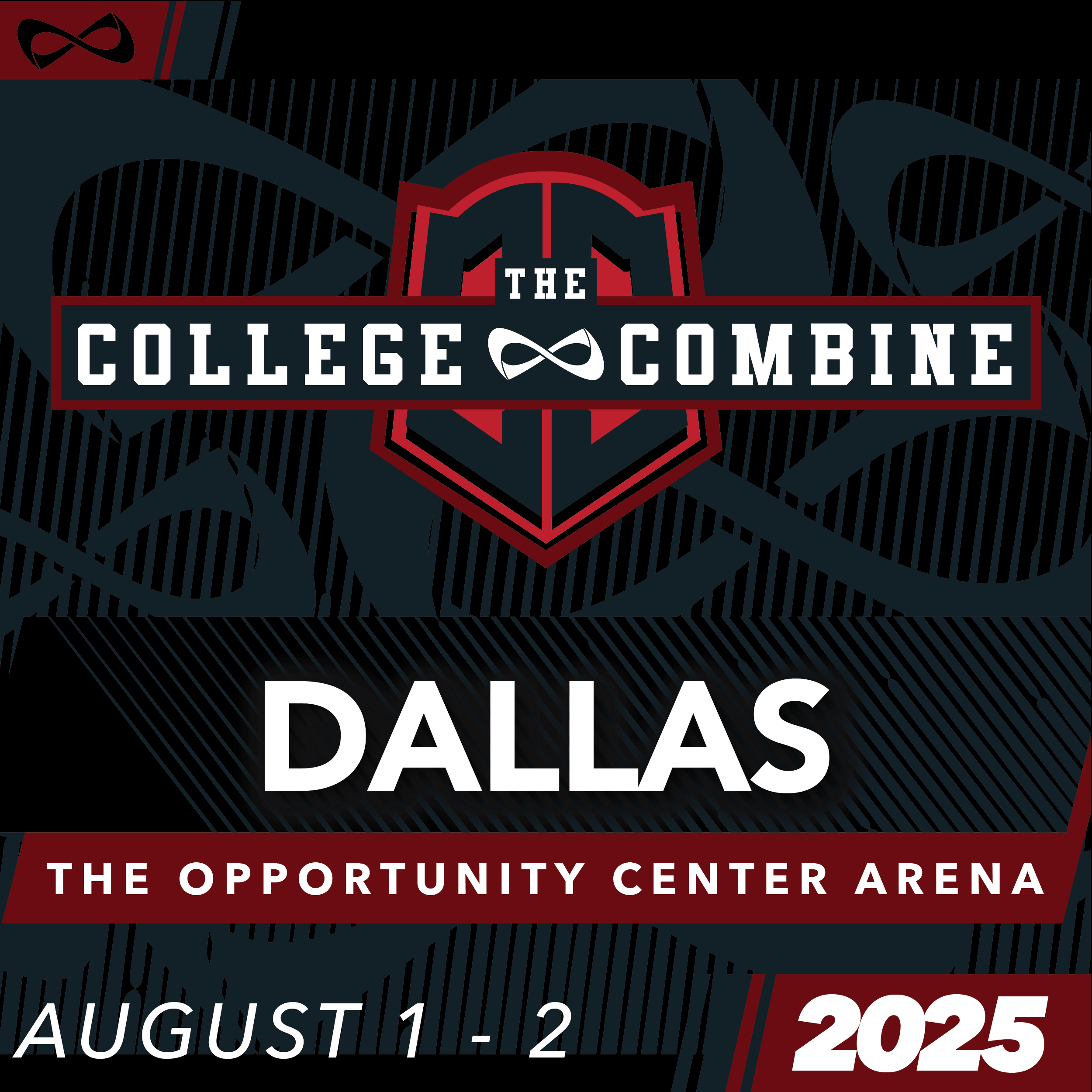 The college combine Dallas August 2025