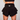 Nfinity Flowy Tiered Rhinestone Short