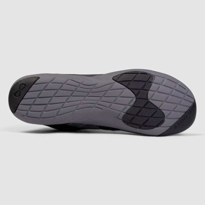 Nfinity Beast mid-top cheer shoe in black, outsole