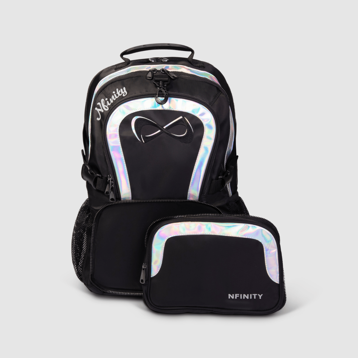 black fringe trim mini backpack Black Classic
