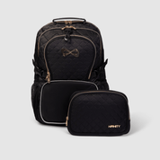 Black Quilted - Gold Backpack - Nfinity™ Cheer - 