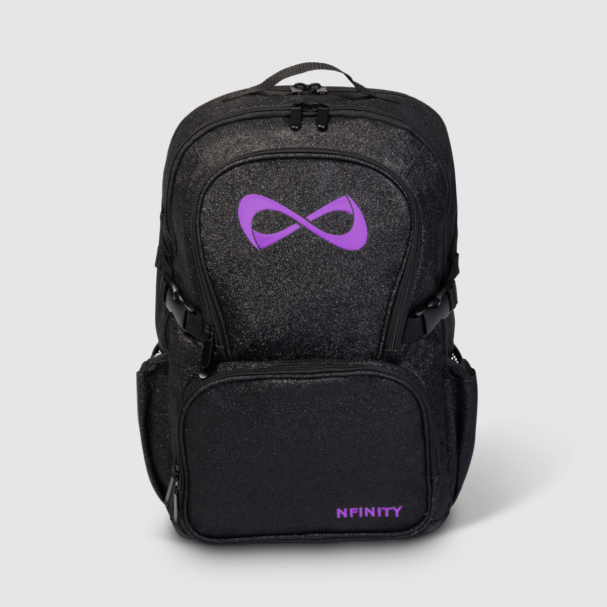 Black Sparkle Backpack | Cheerleading Black Glitter Backpack Black Sparkle Backpack | Cheerleading Black Glitter Backpack