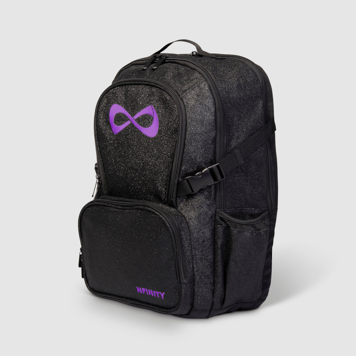 Nfinity Black Sparkle Cheer Backpack