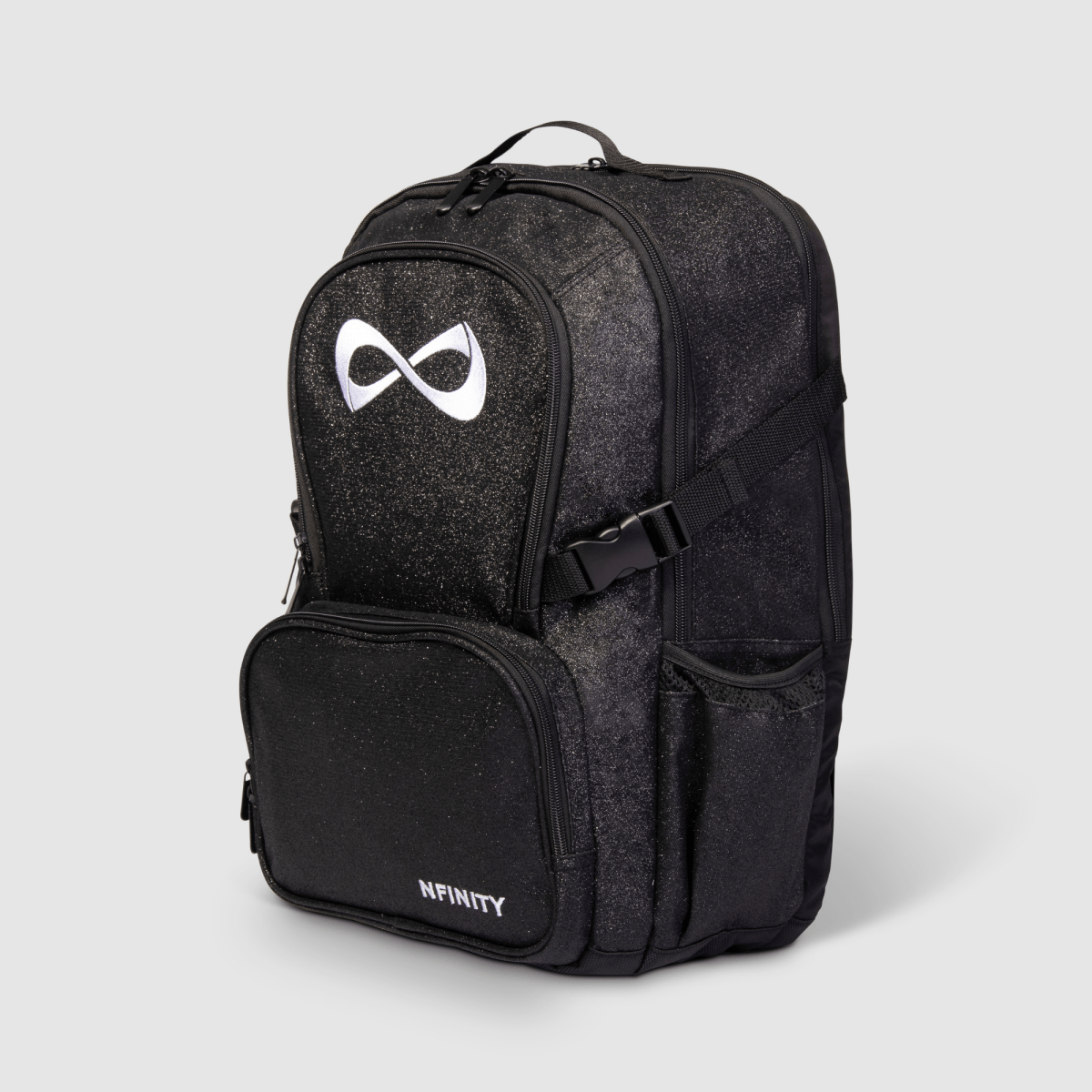 Nfinity Black Sparkle Cheer Backpack