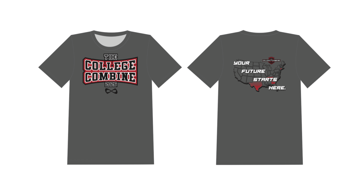 College Combine Tshirt 2026 - Nfinity™ Cheer - T-Shirt