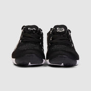 Nfinity Flyte cheer shoe in black, pair, front view