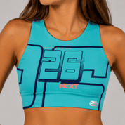 GenNext Teal Bra - Nfinity™ Cheer - Sports Bra
