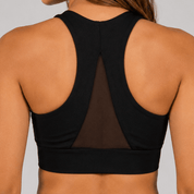 HIGH NECK LONGLINE BRA - MULTIPLE COLORS - Nfinity™ Cheer - Sports Bra