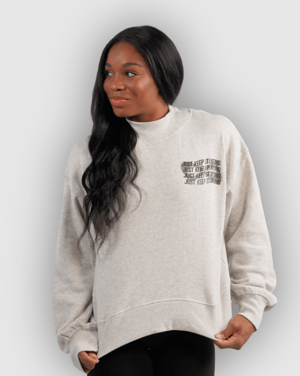 Just Keep Stuntin Mock Neck - Nfinity™ Cheer - 