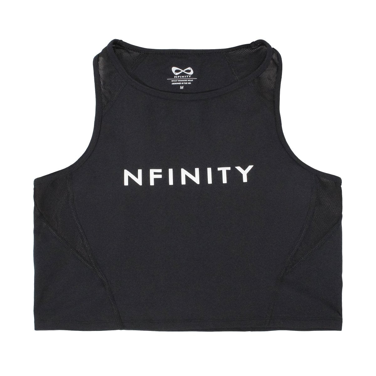 NFINITY CROP TANK W/ MESH - Nfinity™ Cheer - 