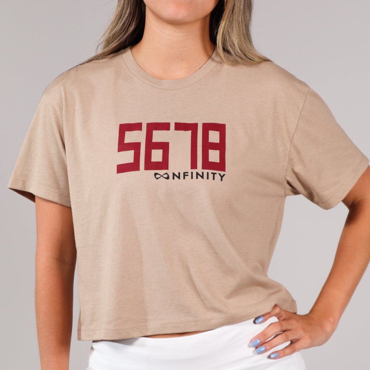 On The Rise Crop Tshirt - Nfinity™ Cheer - T-Shirt
