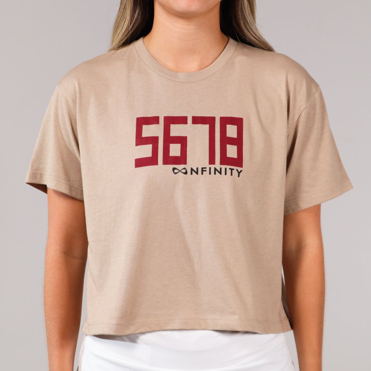 On The Rise Crop Tshirt - Nfinity™ Cheer - T-Shirt