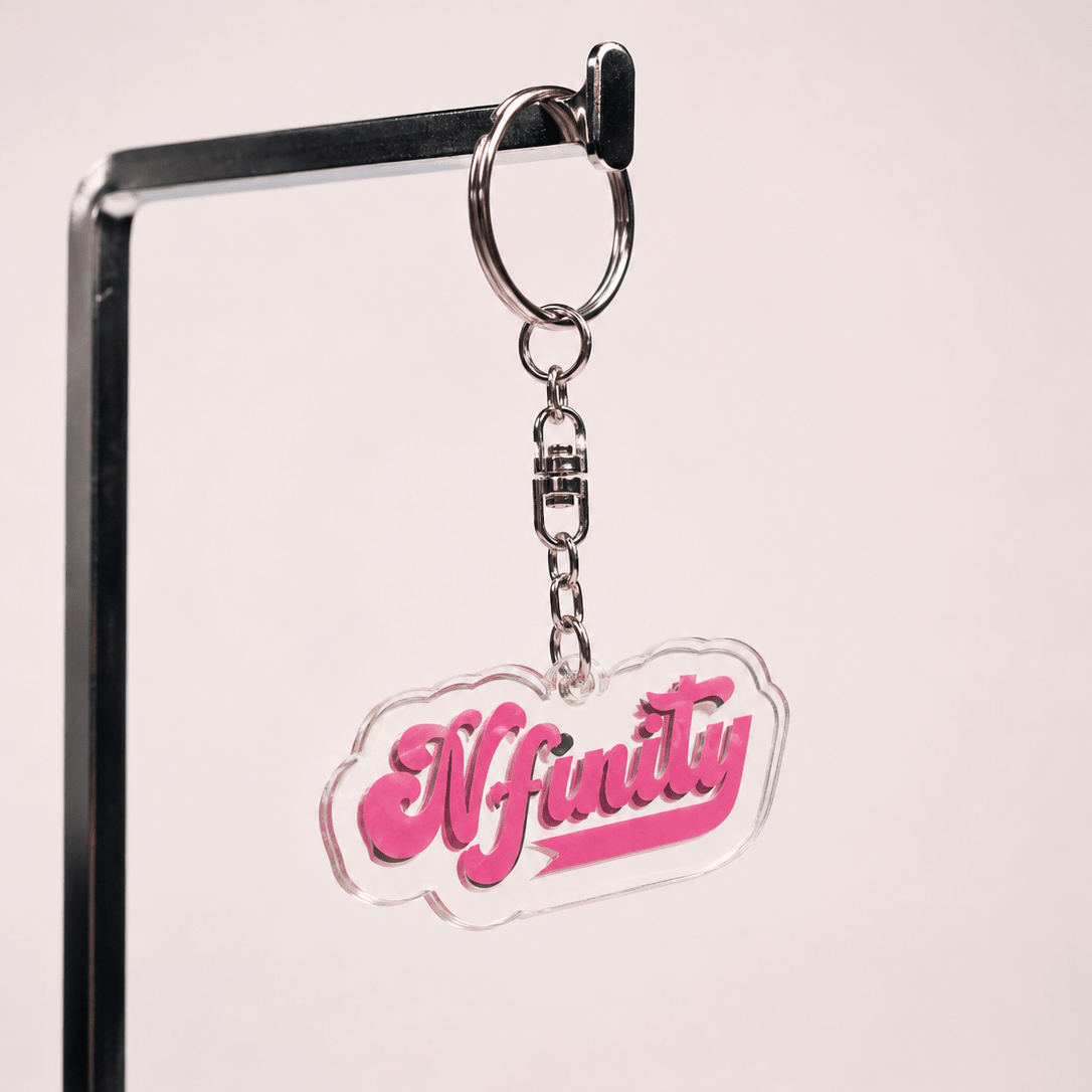 Pink Nfinity Keychain - Nfinity™ Cheer - Keychain