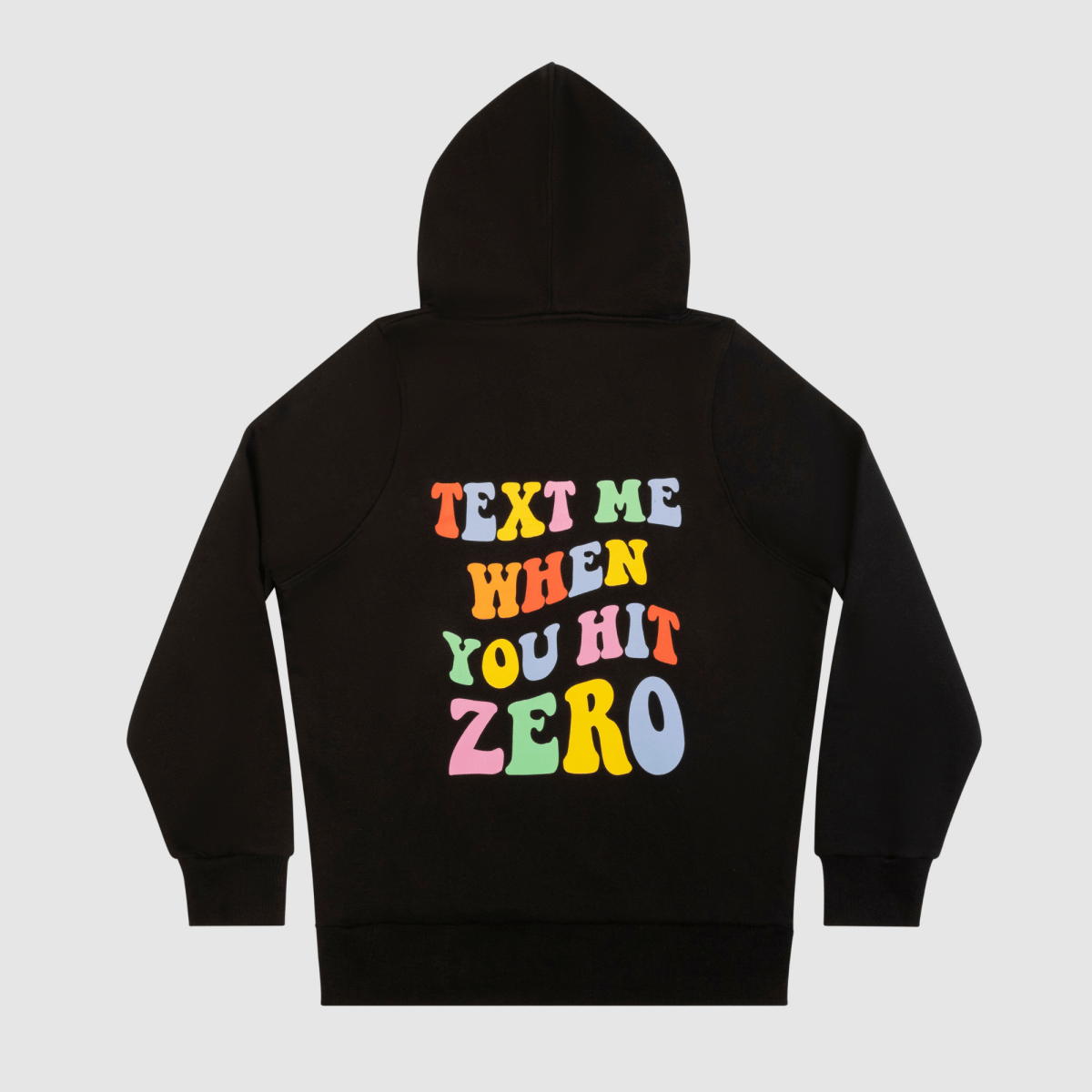 TEXT ME WHEN YOU HIT ZERO HOODIE™ - Nfinity™ Cheer - 