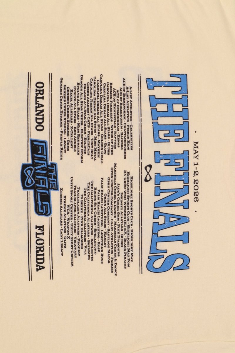 The Finals 2026 Event TShirt - Nfinity™ Cheer - 