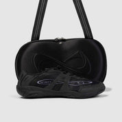 Nfinity Vengeance cheer shoe in black with a black shoe case