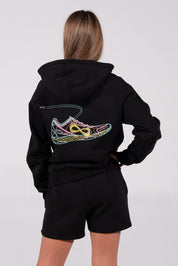 ALPHA CROP 1/4 ZIP HOODIE - Nfinity - Outerwear