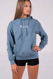 EMBROIDERED LOGO HOODIE - Nfinity -