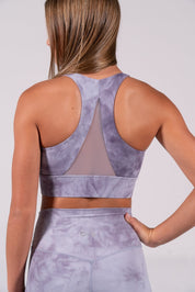 HIGH NECK LONGLINE BRA - MULTIPLE COLORS - Nfinity -