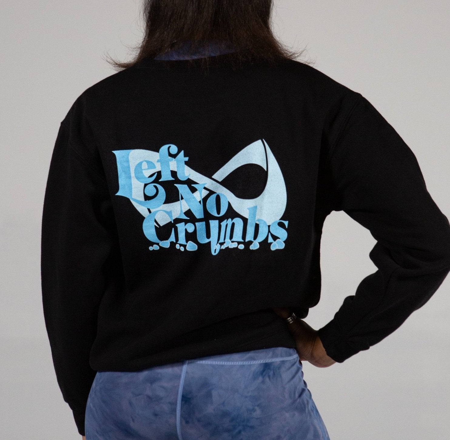 LEFT NO CRUMBS CREWNECK SWEATSHIRT - Nfinity -