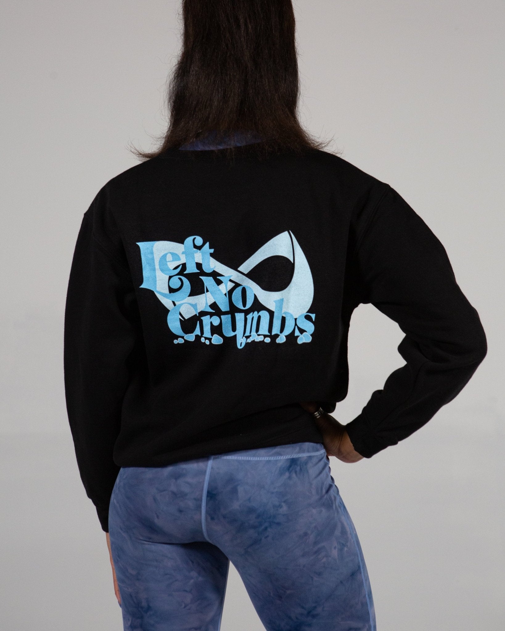 LEFT NO CRUMBS CREWNECK SWEATSHIRT - Nfinity -