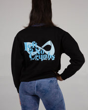 LEFT NO CRUMBS CREWNECK SWEATSHIRT - Nfinity -
