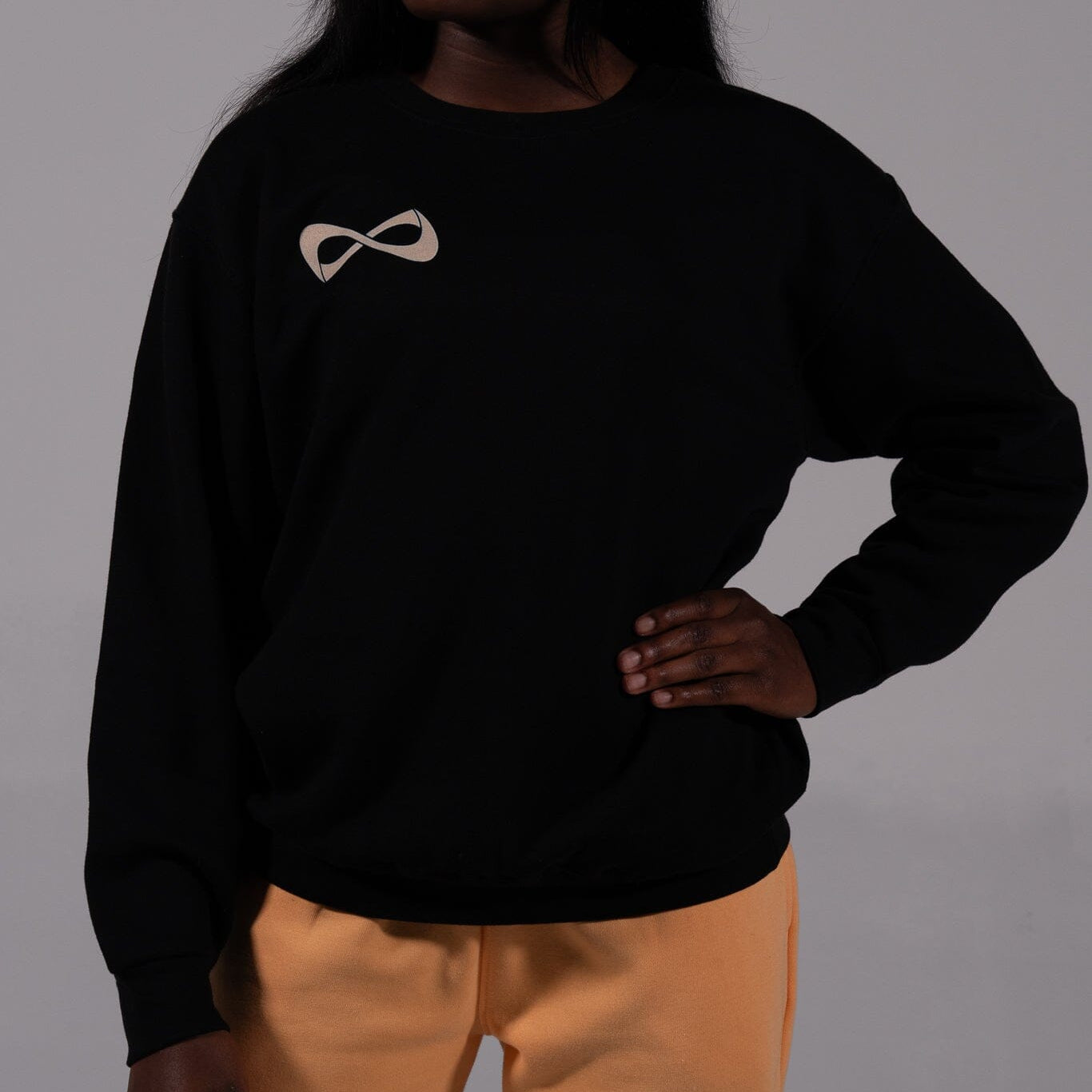 LEFT NO CRUMBS CREWNECK SWEATSHIRT - Nfinity -