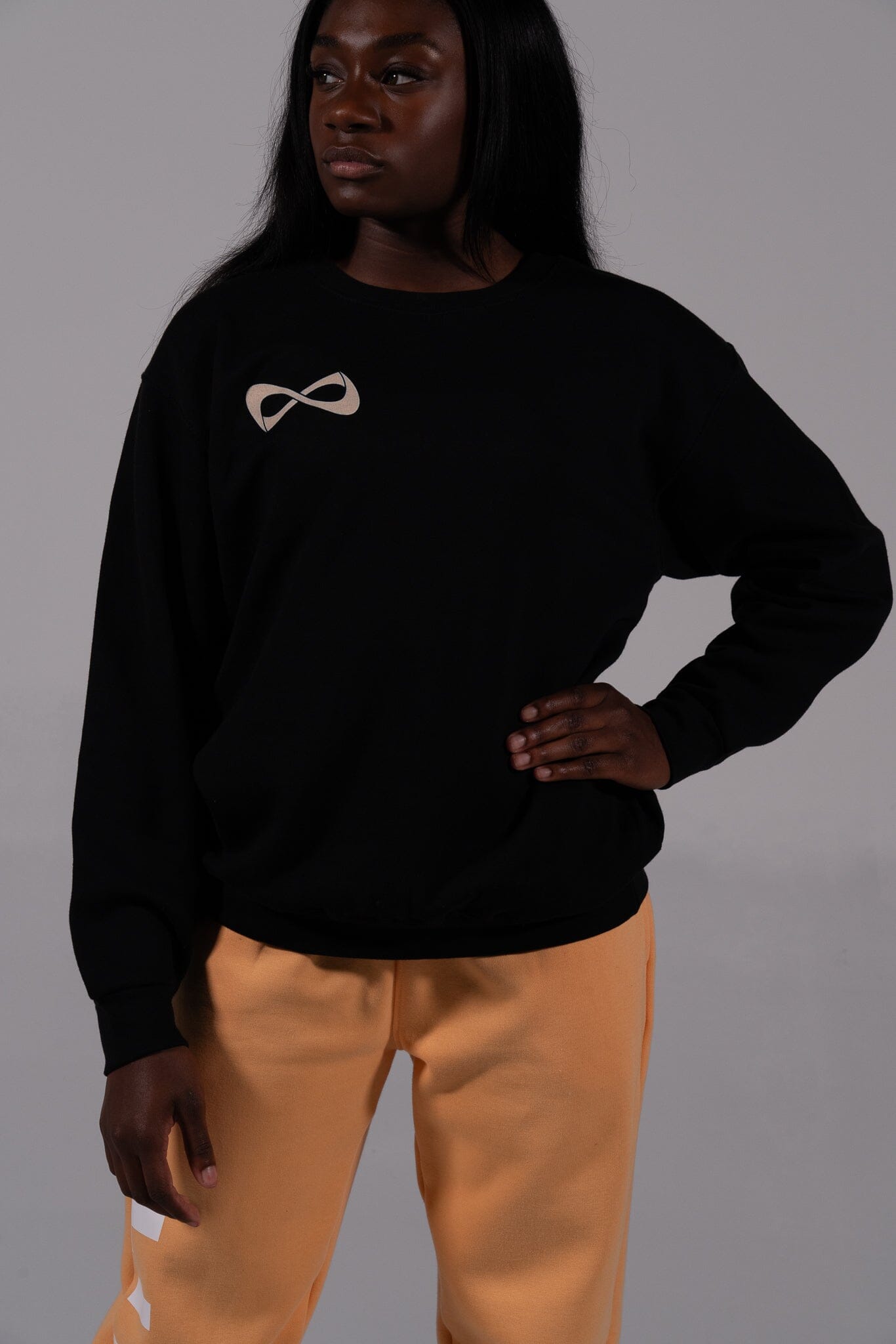 LEFT NO CRUMBS CREWNECK SWEATSHIRT - Nfinity -