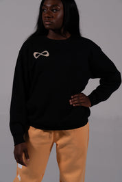 LEFT NO CRUMBS CREWNECK SWEATSHIRT - Nfinity -