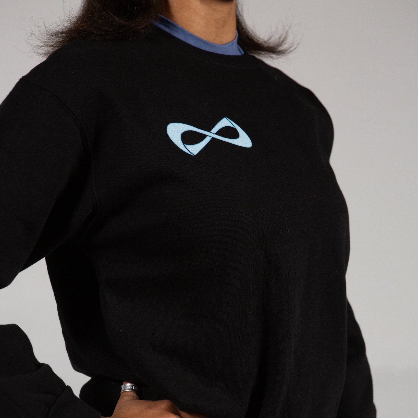 LEFT NO CRUMBS CREWNECK SWEATSHIRT - Nfinity -