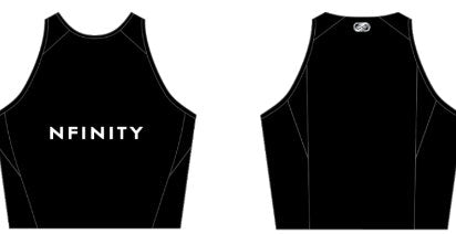 NFINITY CROP TANK W/ MESH - Nfinity -