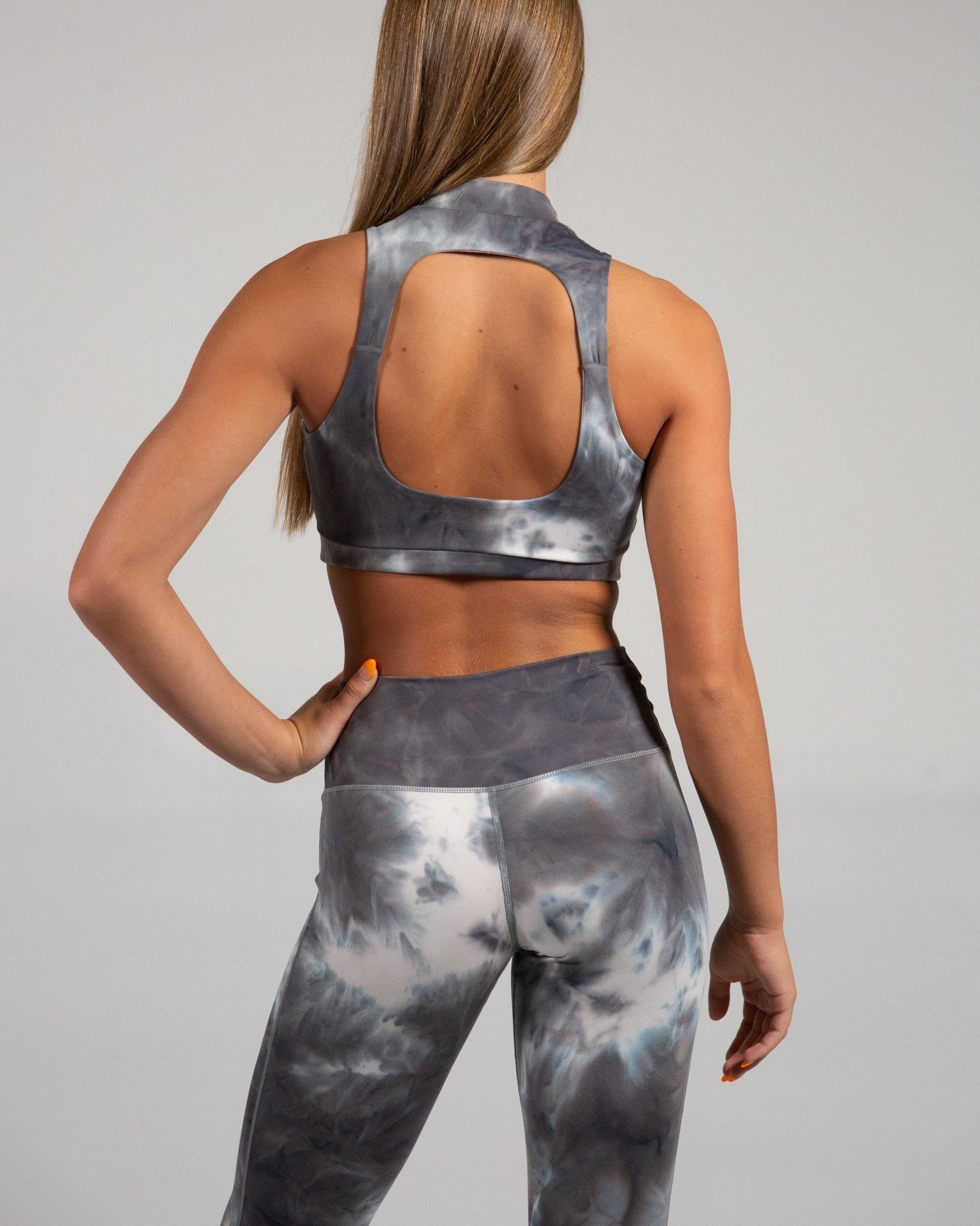 NFINITY FLARED TIE DYE LEGGING - Nfinity - Leggings