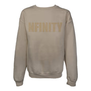 NFINITY MONOTONE CREW WITH NAME Outerwear Nfinity SAND S 
