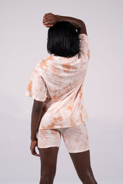 NFINITY SOFT TIE DYE BIKER SHORT - Nfinity - Shorts