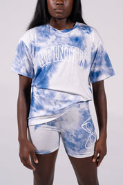 NFINITY SOFT TIE DYE BIKER SHORT - Nfinity - Shorts