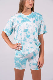 NFINITY SOFT TIE DYE BIKER SHORT - Nfinity - Shorts