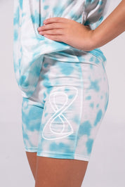 NFINITY SOFT TIE DYE BIKER SHORT - Nfinity - Shorts
