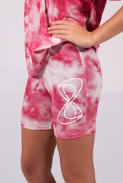 NFINITY SOFT TIE DYE BIKER SHORT - Nfinity - Shorts