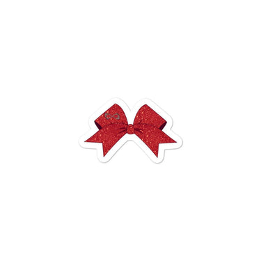 RED BOW STICKER